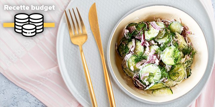 Komkommersalade met dille